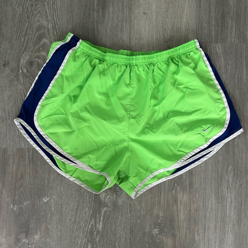 Nike Neon Green Running Shorts